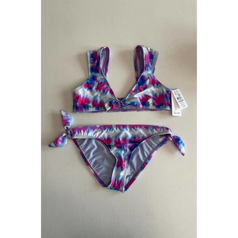 Splendid size 12 tie-dye Bikini
